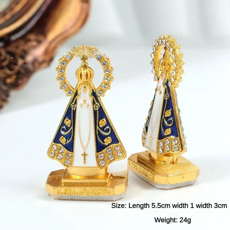 Prayer for the Cross of the Zinc Alloy Figurines, Prayer Figurines Room Decoration Bedroom Accessories Household Home Decoration