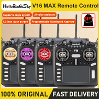 HelloRadio V16 MAX ELRS Multi Protocol Transmitter Remote Control Support EDGETX OPENTX FPV High-Frequency Head Touch Screen TX