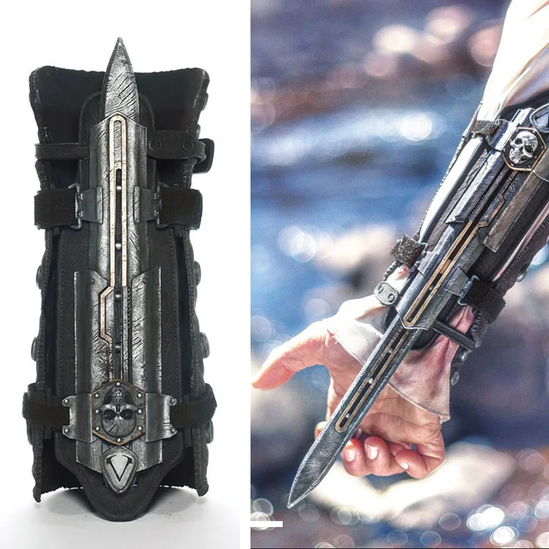 Model Speelgoed Cosplay Neca Assassins Creed 4 Assassins Creed Hidden Blade Brinquedos Edward Kenway Juguete