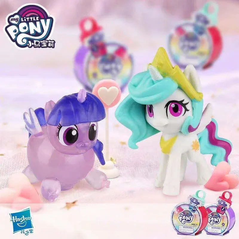 Hasbro My Little Pony Magical Potion Surprise Bottle Blind Box Rarity Rainbow Dash Apple Jack Cute Doll Toy Kids Birthday Gifts