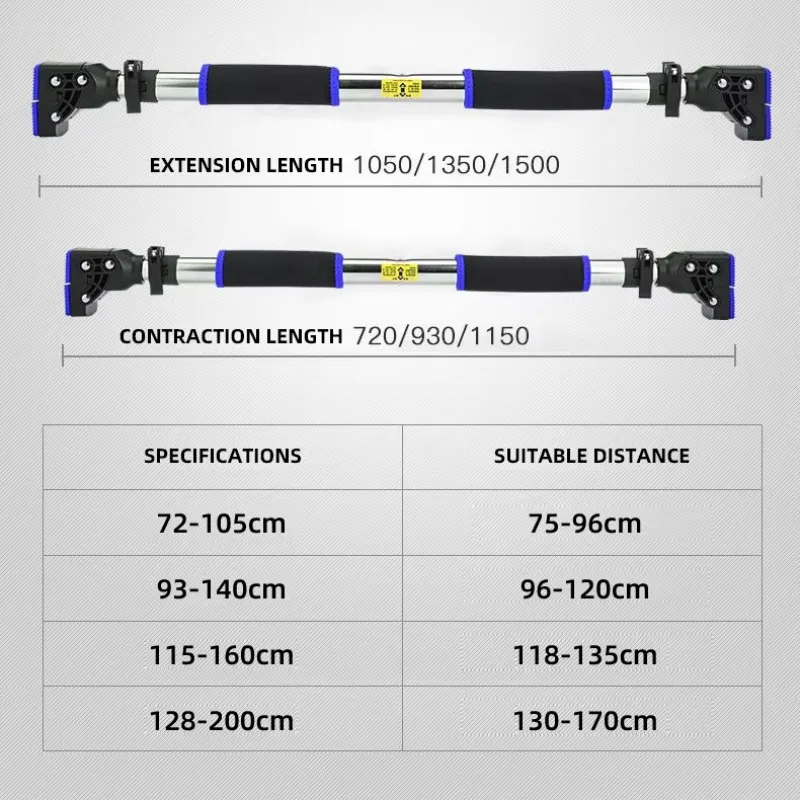 Custom Adjustable New Design Hot Sale Indoor Multi-Functional Pull up Bar Wall Mounted Gym Door Chin Pull up B 2026 view 4
