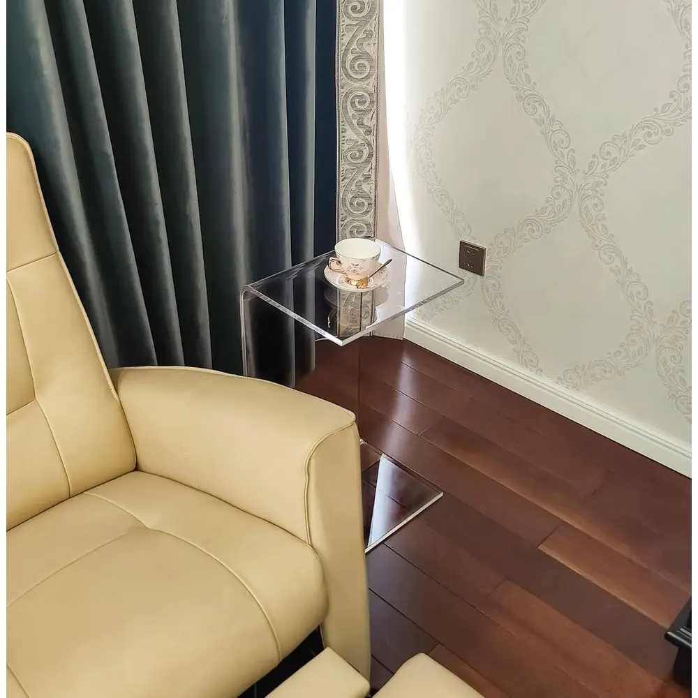 Acrylic Side Table, 24