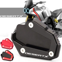 Motorcycle Accessories Desert-X 2023 Kickstand Foot Pad Side Stand Extension For Ducati DesertX Desert X 2022 2023