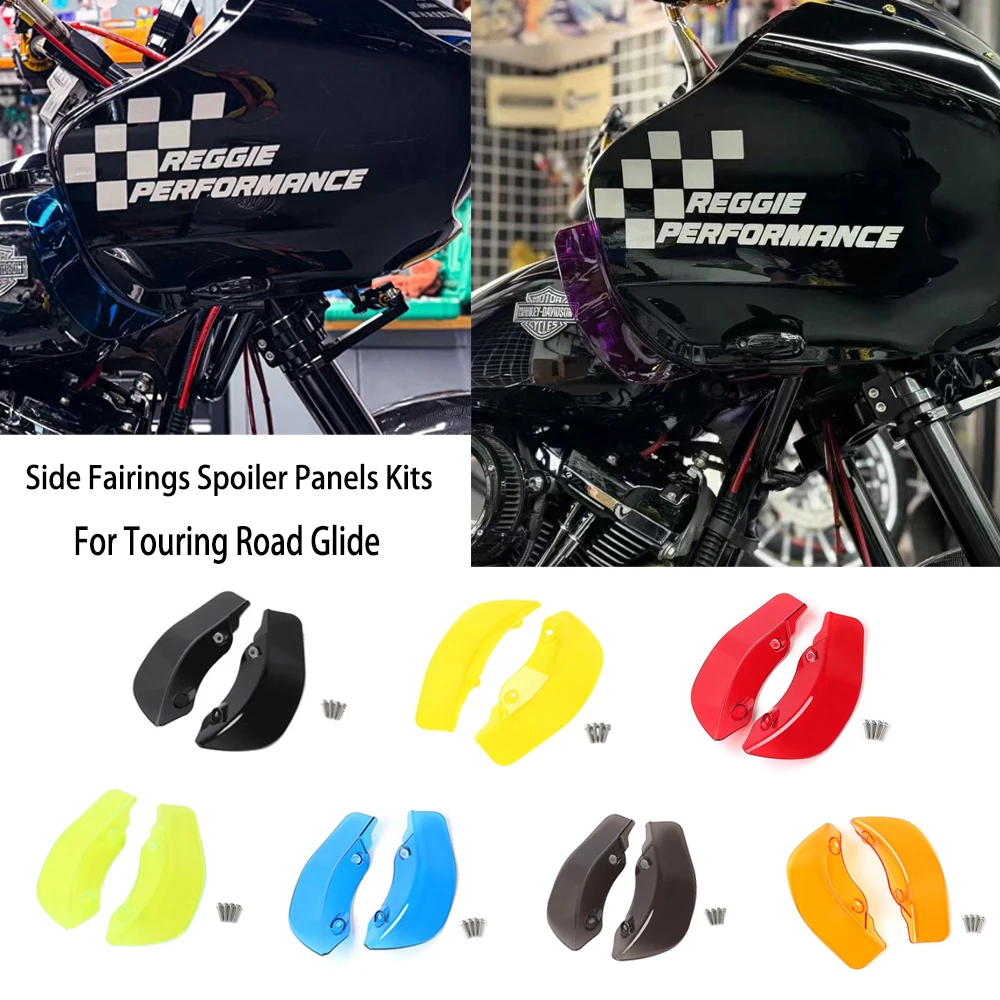 

For Harley Touring Road Glide Special FLTRX 2015-2023 New motorcycle Accessories 8 Colors OPT ST Headlight Fairing Air Deflector