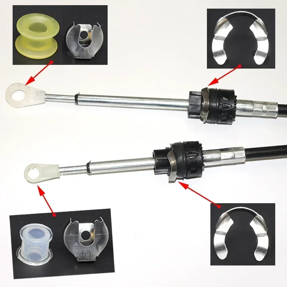 لأودي A3 A2 A1 TT MT كابل نقل السرعات علبة التروس التحكم جلبة قفل غسالة والعتاد شيفتر محدد الربط نهاية قضيب استبدال