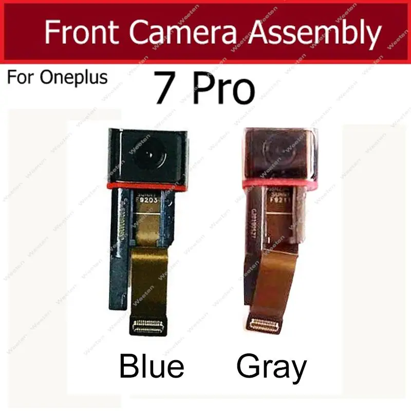 Main Rear Front Camera Module For Oneplus 7 Pro 7T Pro Rear Front Facing Camera Assembly Flex Ribbon Replacement Parts