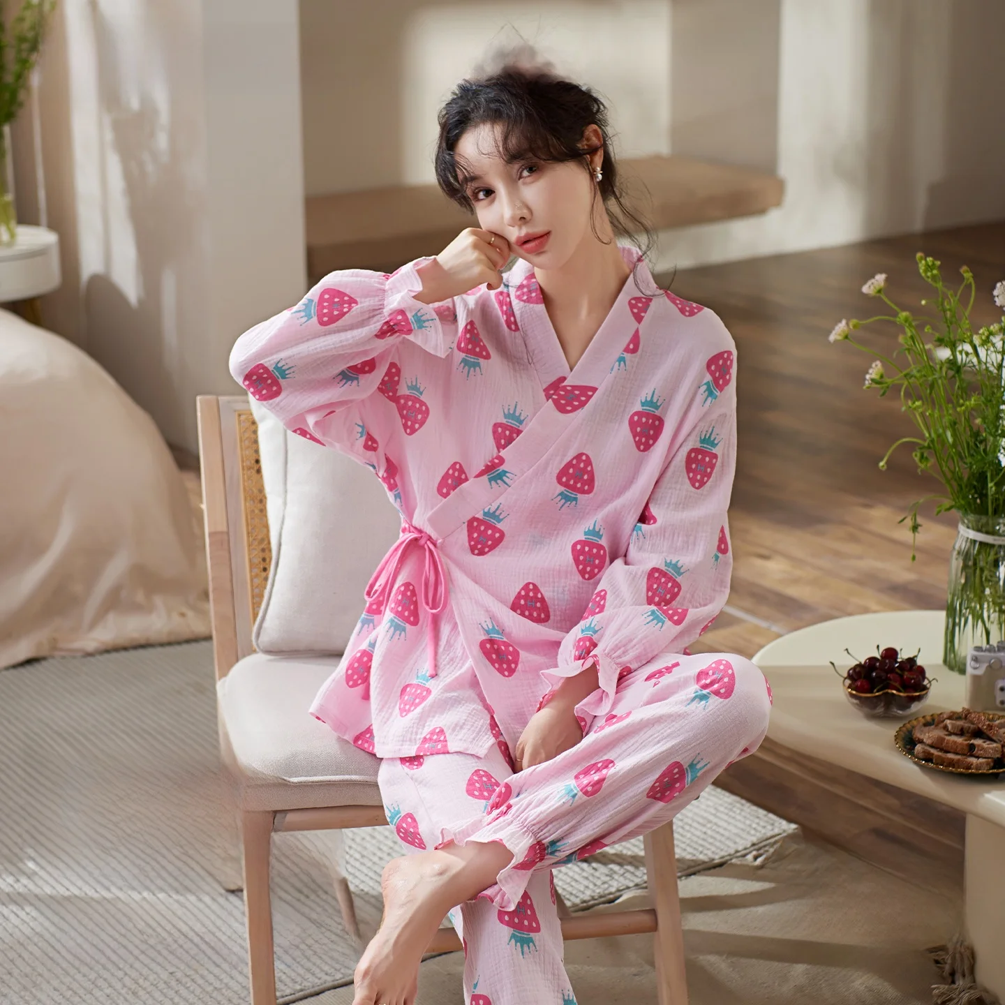 ropa-de-dormir-de-maternidad-de-algodon-puro-estilo-otonal-para-mujer-vestido-de-lactancia-postparto-cardigan-abierto-conjunto-de-maternidad-de-talla-grande