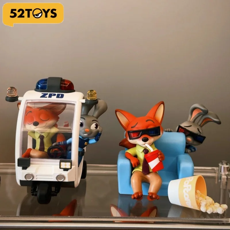 52Toys Disney Zootopia Best Duo Series Blind Box Kawaii Judy Nick 52Toys Disney Zootopia Best Duo Series Blind Box Kawaii Judy Nick