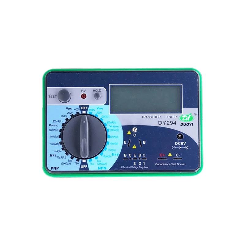 DUOYI DY294 Digital Transistor DC Parameter Tester Field Effect Tube Tester Multifunction Semiconductor Tester