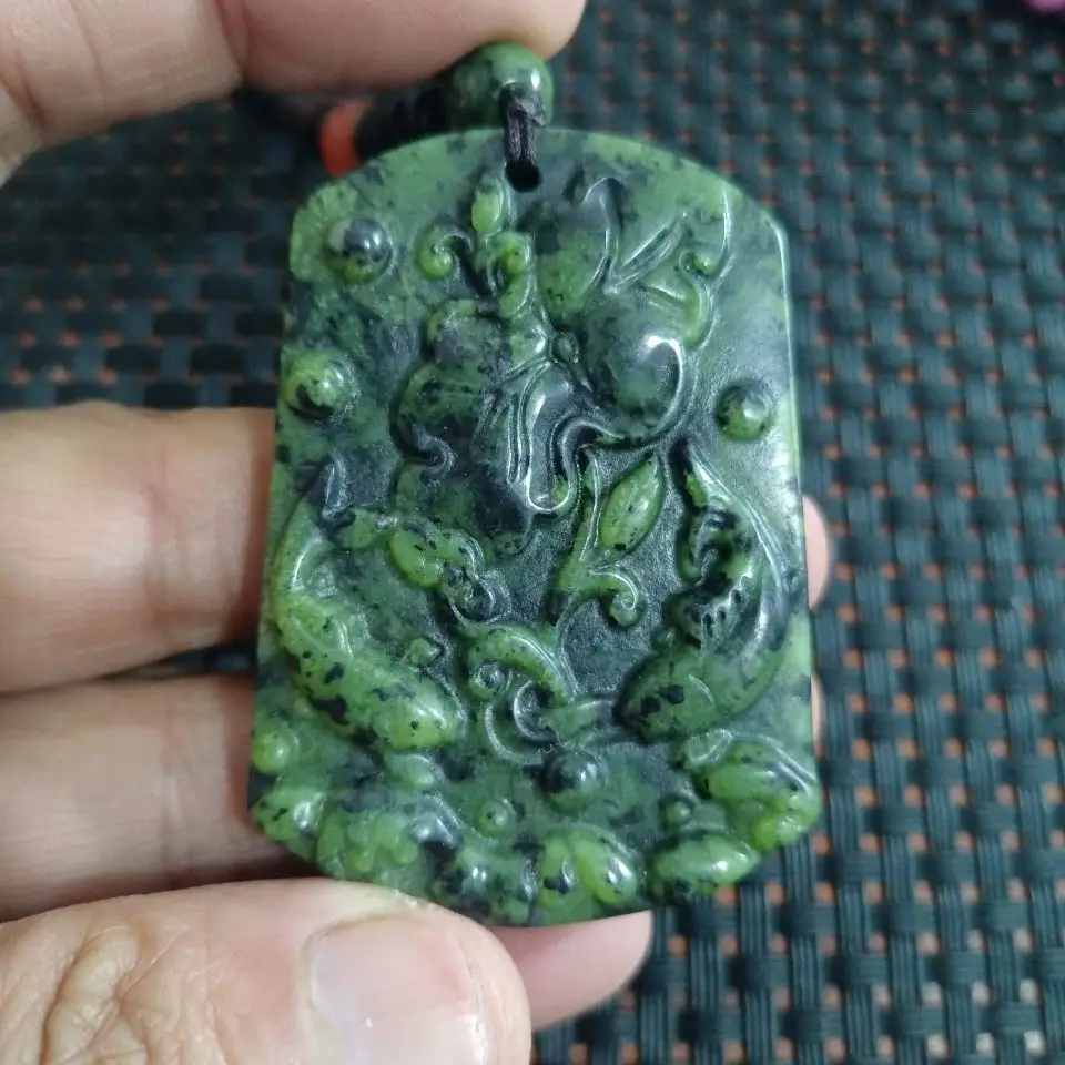 

Wang Shi, A Natural Jade Medicine, Has More Than One Pendant for Years. Men and Women Carp Active Magnetic Pendants