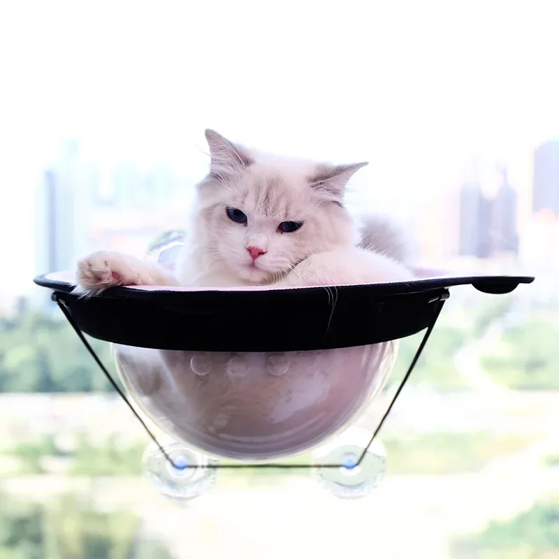 Wholesale Cat Hammock Space Capsule Cat Nest Suction Cup Cat Hanging Nest Sunbathing Windowsill Nest Pet Supplies