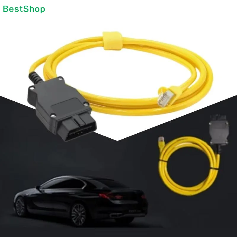 ENET Cable E-SYS ICOM Coding Tool F-Series Refresh Hidden Data OBD2 Diagnostic Scanner Adapter ECU Programmer For Cars