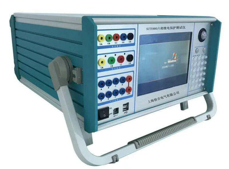

Six-phase Relay Protection Tester Calibration Instrument Three-phase Microcomputer Relay Protection Comprehensive Tester