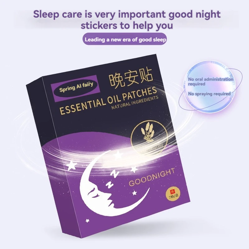 Plant Essential Oil Sleeping Patch, Comfort Patch Sleep Patch Nose Elf Soothing Children and Adult Good Night Patch