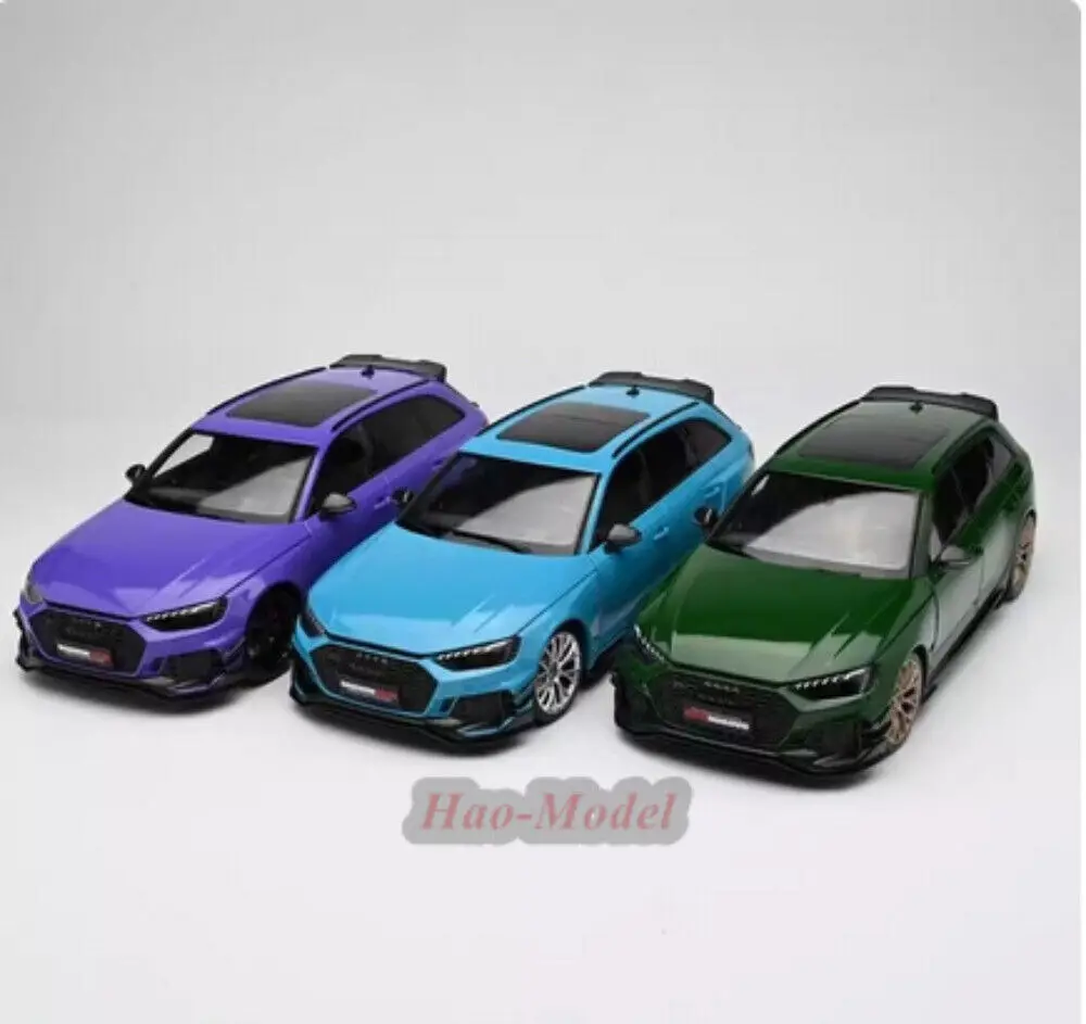 Kiloworks 1/18 For Audi RS4 DarwinPRO Alloy Diecast Model Car Simulation Kids Toys Boys Birthday Gifts Hobby Display Collection