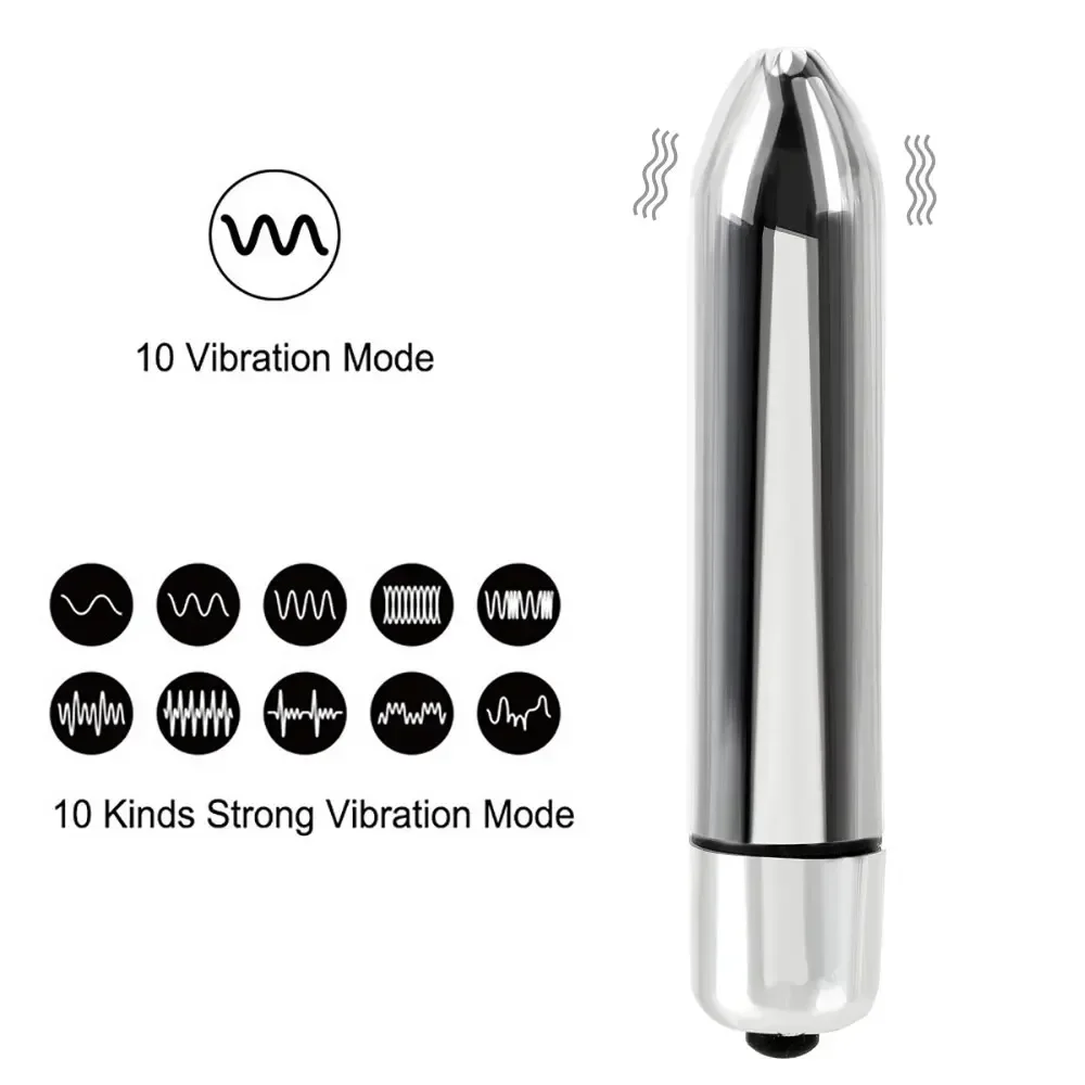 Stainless Steel Butt Plug Vibrators For Women Vaginal Erotic Massager Sex Products Anal Plugs Dildo Beads Sex Toy Vagina Insert image 3