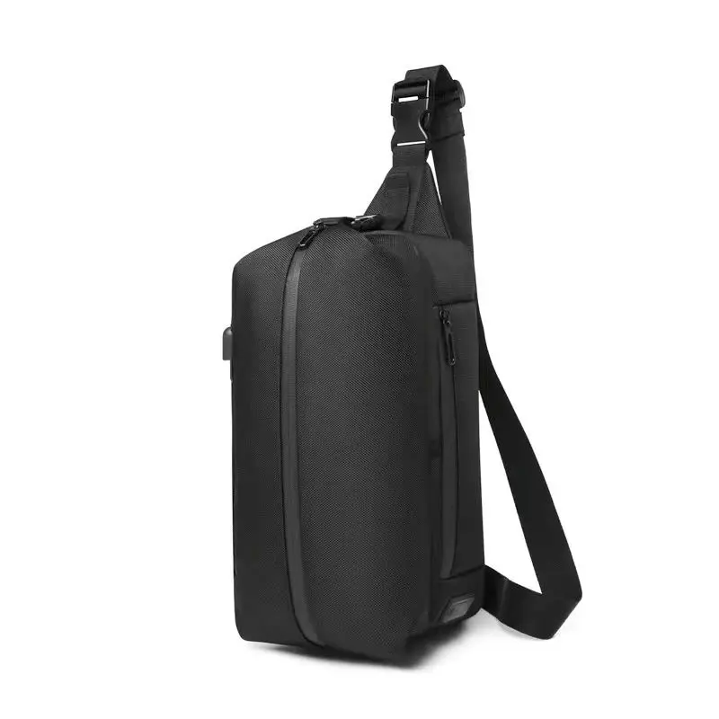 

New Multifunctional Pocket Sports Korean Chest Bag Outdoor Large-capacity Male Chest Bag One-shoulder Messenger Bag