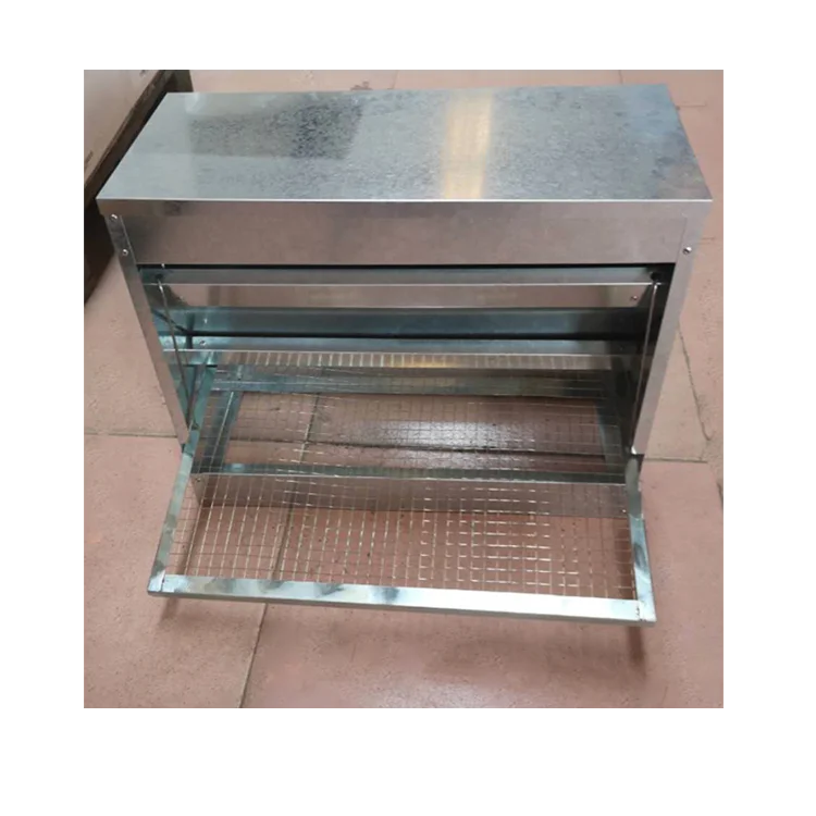 Custom Chicken Feed Metal Container Conveyor Feeding System Automatic Chicken Feeder And Drinker