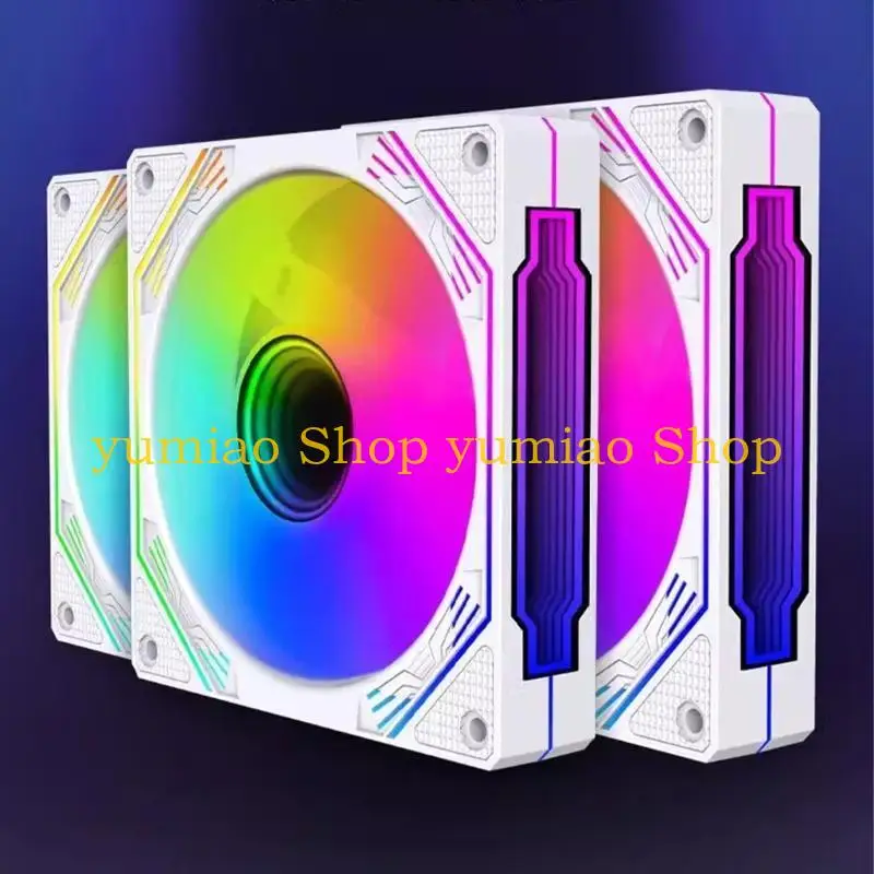 

587B Advanced Cooling 120mm ARGB PC Fan for Gaming Rigs and Desktops, Low Noise