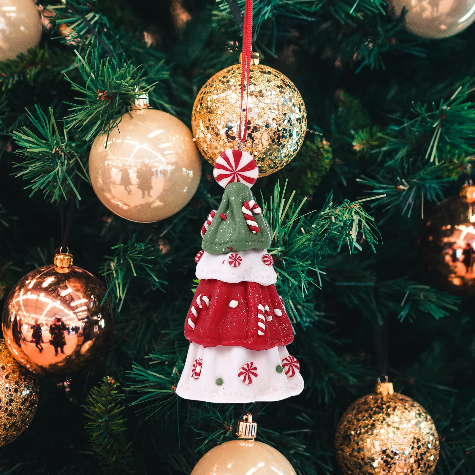 

Christmas Tree Hanging Ornament Xmas Cartoon Decor For Christmas Party Background Prop Xmas Tree Diy Ornament Hanging