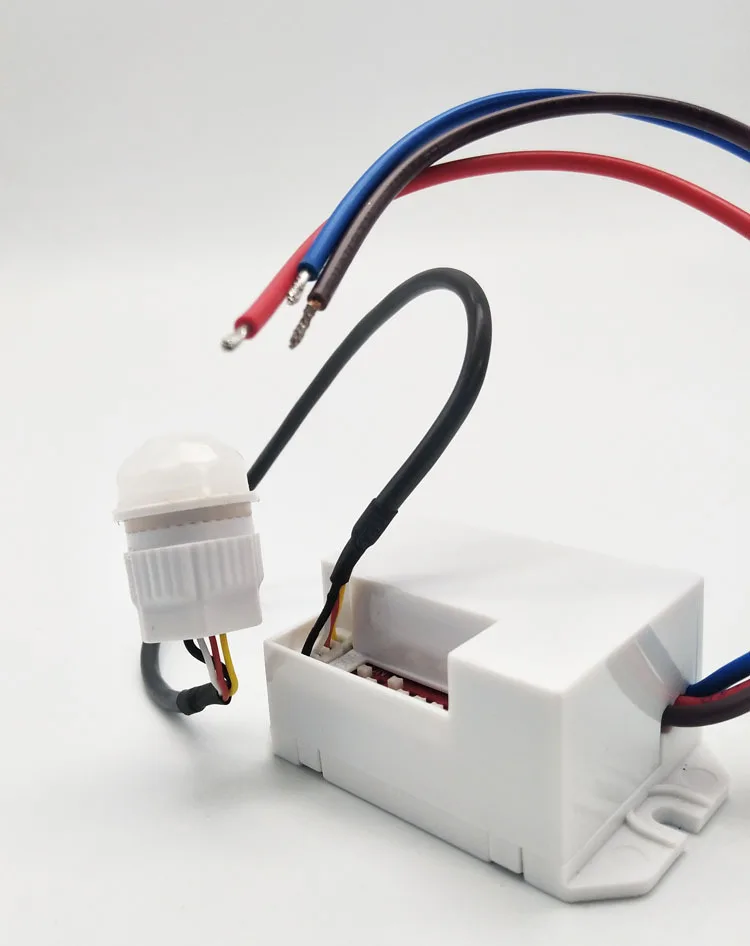 Mini Miniatuur Energiebesparende Infrarood Menselijk Lichaam Sensor Schakelaar Sensor Split Type Automatische Smart Kabinet Sensor Licht