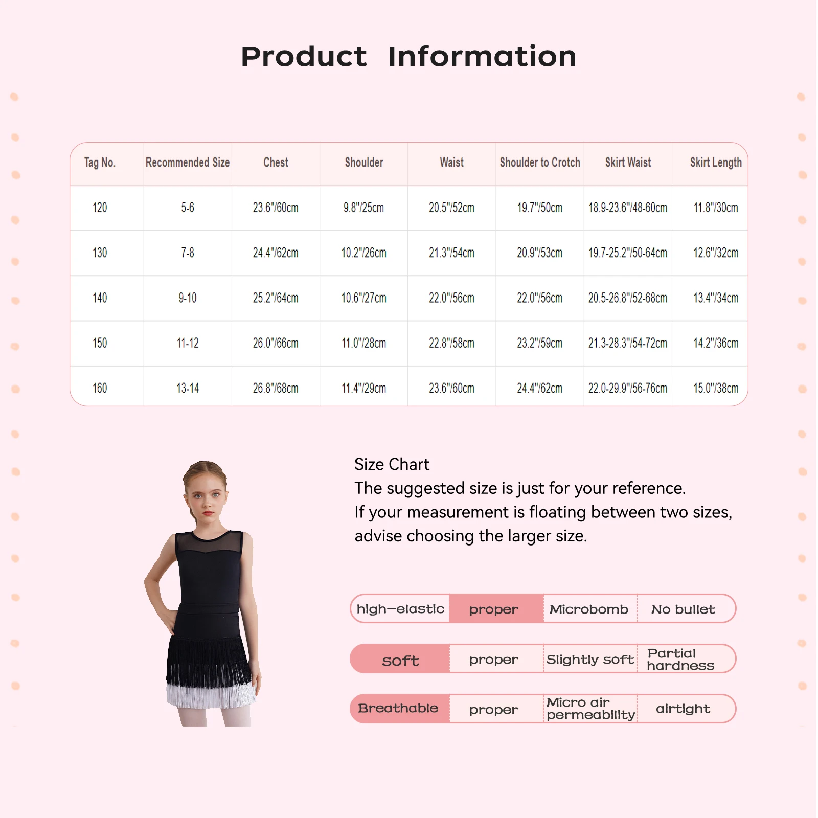 キッズガールズラテンダンス衣装ノースリーブシアーメッシュレオタードタッセルスカート付きタンゴチャチャサンバダンスステージパフォーマンス用