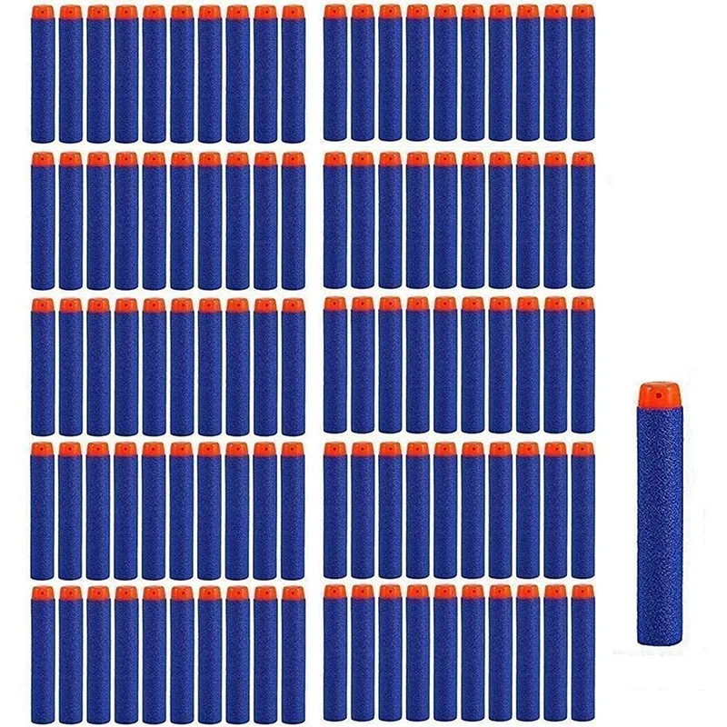 전동 수동 소프트 총알 건 폼 스펀지 EVA 총알 팁 7.2CM 장난감 총 액세서리 시리즈에 적합