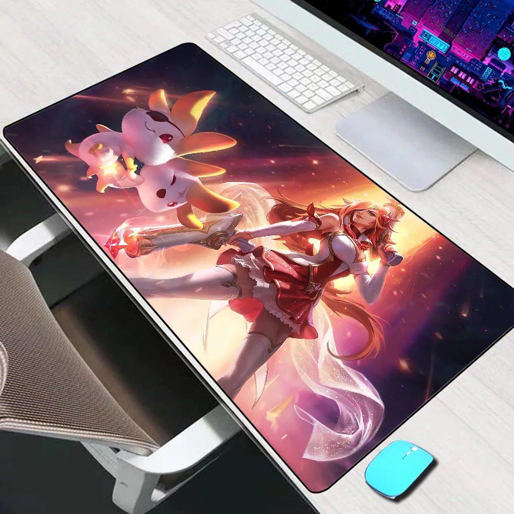 League of Legend Miss Fortune Large Mouse Pad Gaming Accessories Mouse Mat XXL Keyboard Mat PC Gamer Desk Pad Computer Mousepad