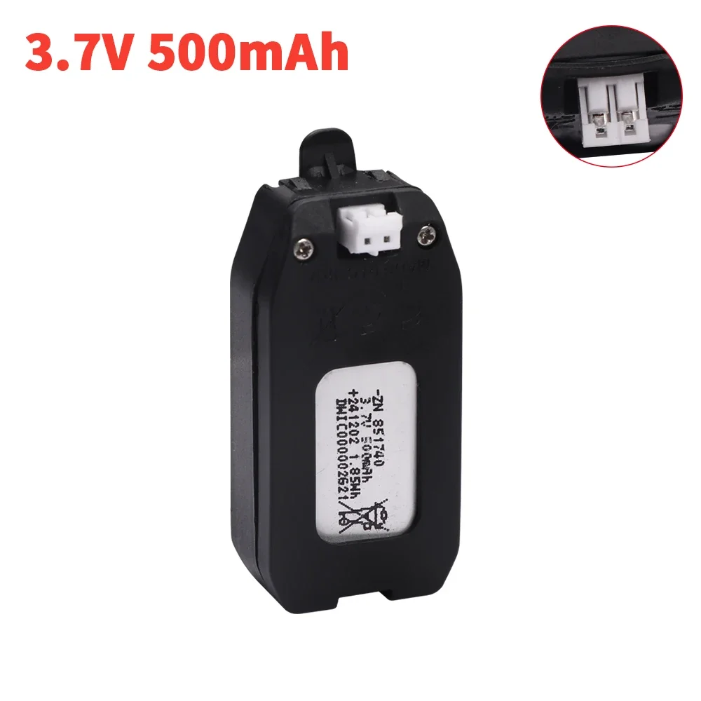 Akumulator litowy 3.7V 500mAh do NH330 RH821 Czterowirnikowego Samolotu RC UAV Akcesoria do Baterii Quadcopter RC Dron 1-10 SZTUK Baterii