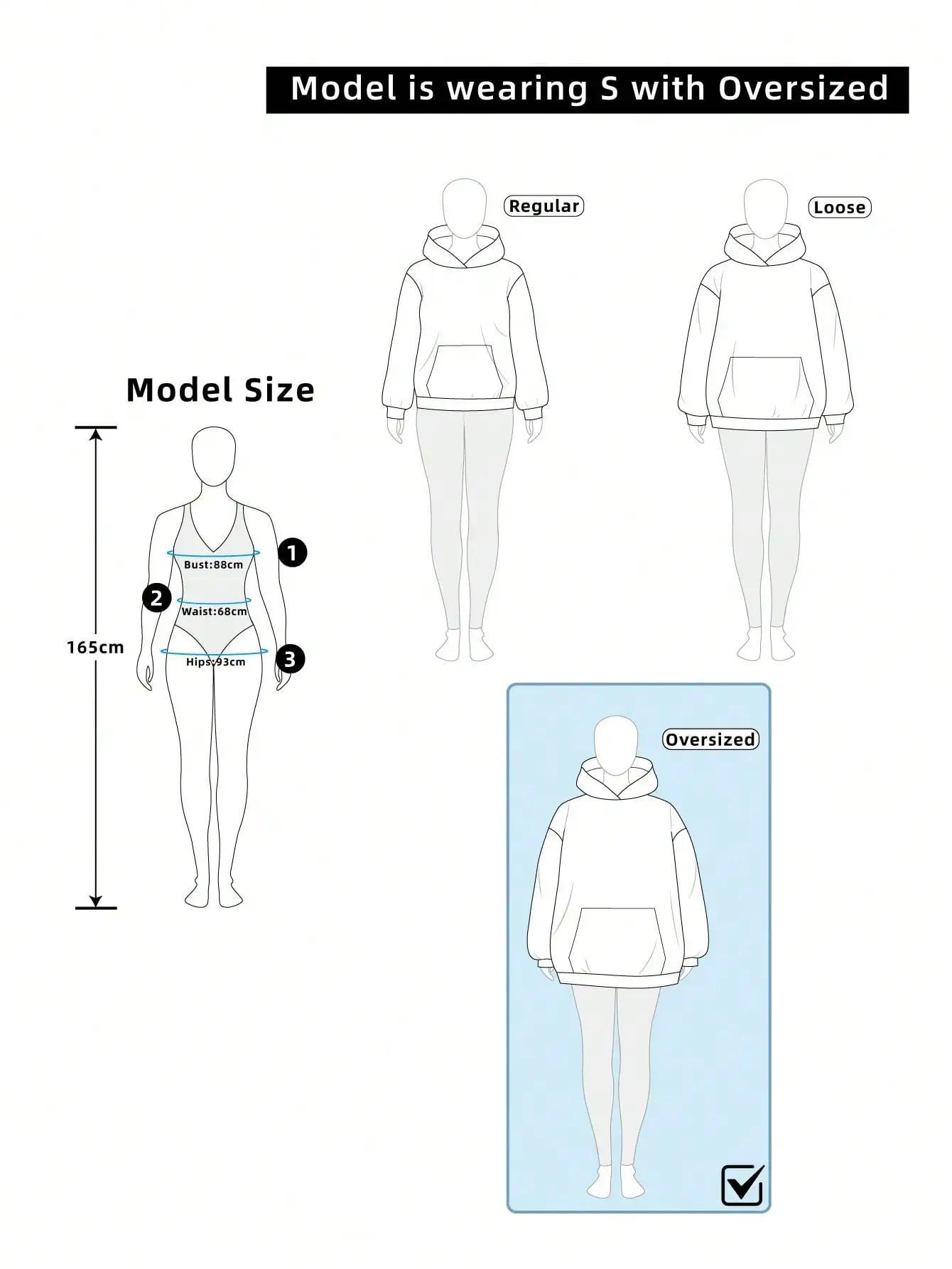 Oversized damessweater met halve ritssluiting, casual top met lange mouwen voor herfst, school en dagelijks gebruik