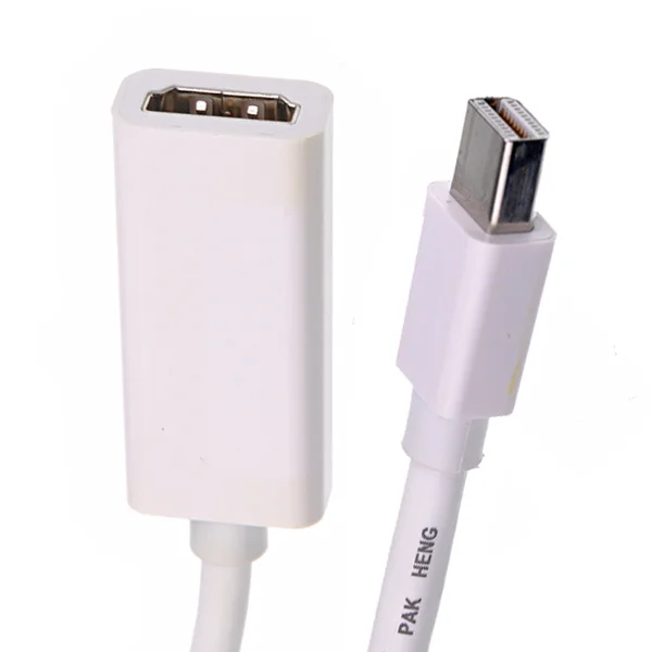 Прочный кабель-переходник Mini Displayport, белый профессиональный разъем Displayport для кабеля-переходника