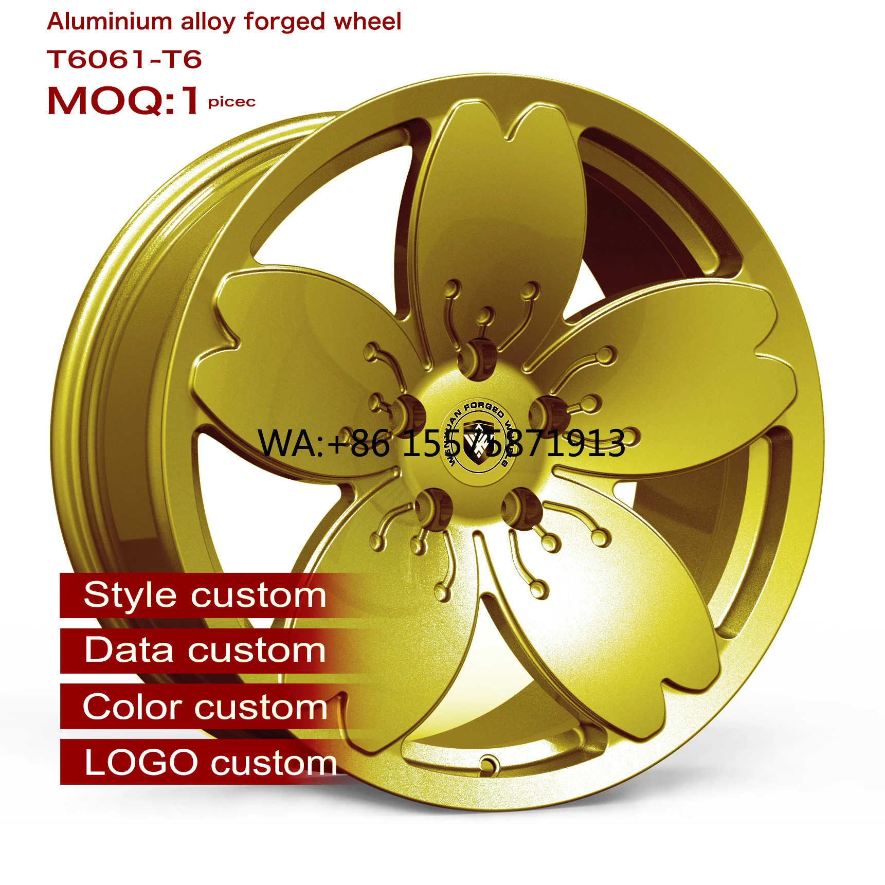 

For New Best Selling Style Forged Wheels Car Rims 19 Inch 5X112 5X120 5X100 Chrome Alloy Wheels 5x114.3 for Passenger Car Wheels