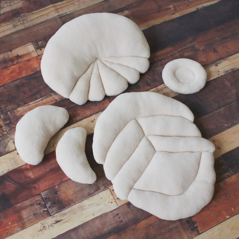 

Hot Newborn Photography Props Moon Shell Leaf Posing Photography Prop Pillow Cushion Soft Mat Photoshoot Accessories for Baby