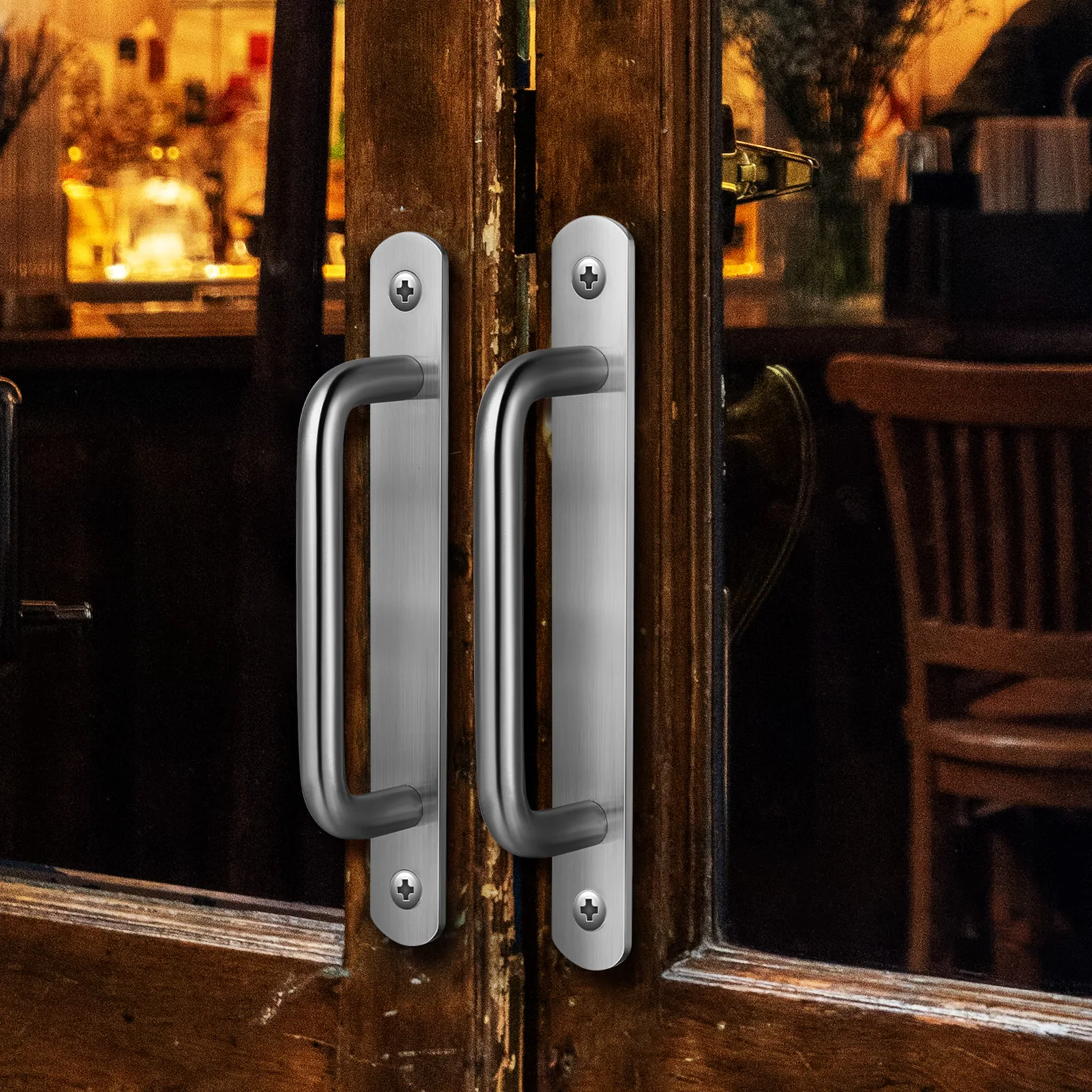 

4pcs Aluminium Alloy Modern Cabinet Pulls Rustproof Durable Sturdy for Bathroom Closet Garage Indoor Outdoor Use for Wardrobe