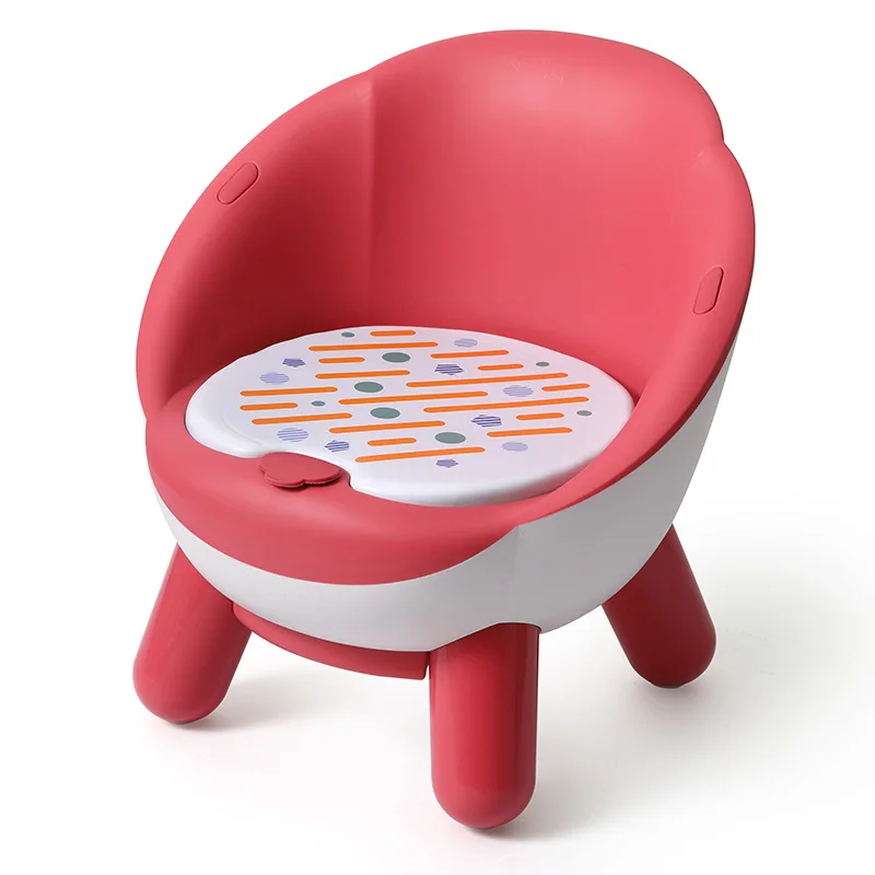 K-STAR Creative Solid Small And Cute Multifunctional Backrest Environmental Plastic Baby Dining Chair New Hot Sale Dropshipping