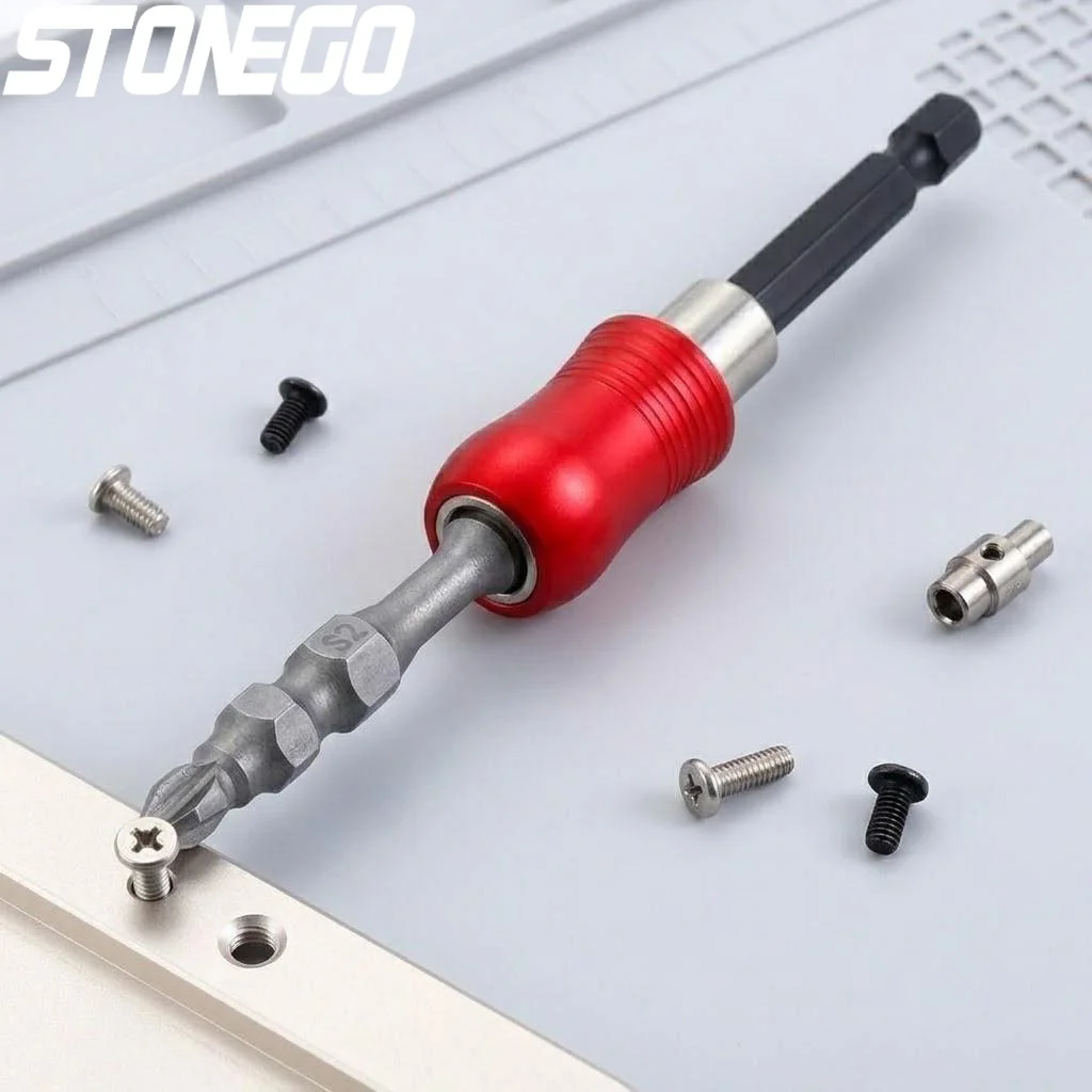 Magnetic Screwdriver Bit Holder Hex Shank Quick Change Extension Bar Adapter 1 4 Inch 60mm 100mm 150mm Hand Tool DIY