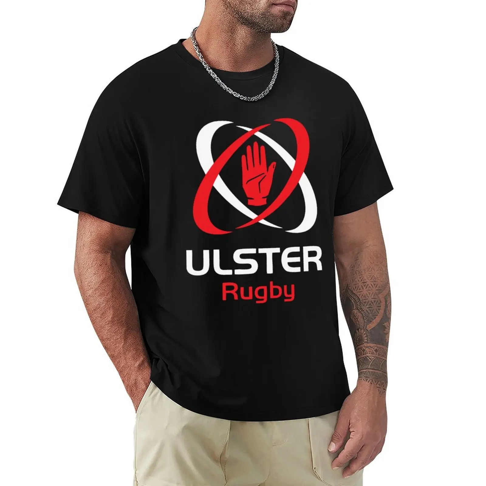 

IRFU - Iconic Ulster Rugby Design T-Shirt Fashion Simple Casual Tee Shirt