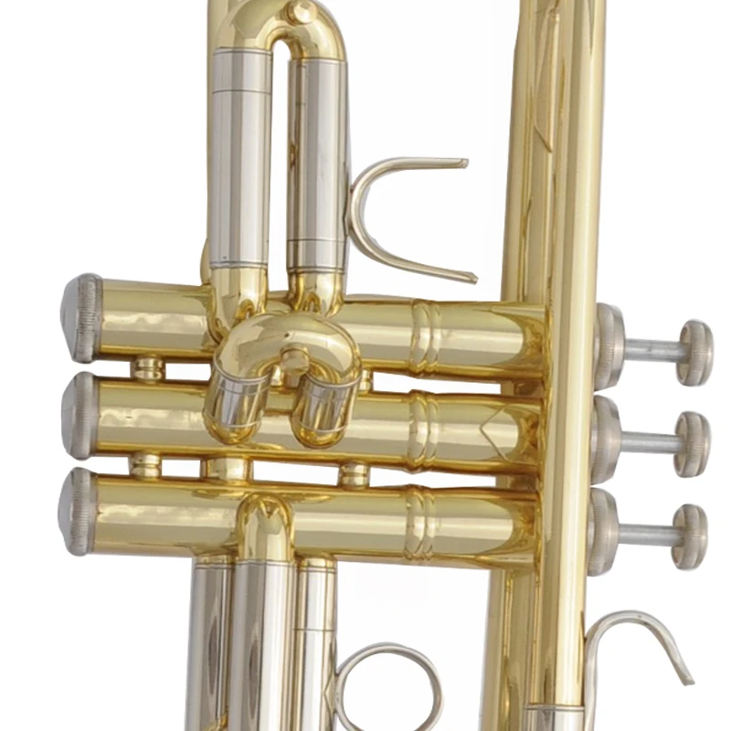 Standard Professional Trumpet Bb Key Yellow Gold Body Brass