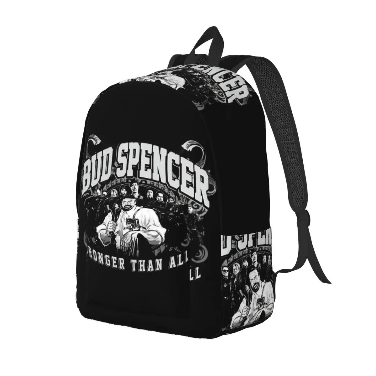 Italian Actor Film Stronger Than All Backpack Preschool Kindergarten School Student Bud Spencer Bookbag Boy Girl Kids Daypack