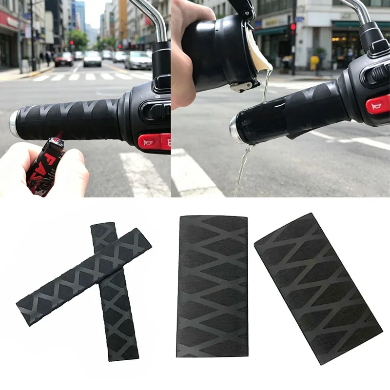 Universal Heat Shrinkable Grip Cover Non-slip Rubber Grip Glove For BMW R1250GS R1200GS LC ADV F750GS F850GS F900R Motorcycle