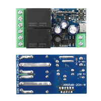 USB 5V / DC7~48V 2-way Relay Module Smart Switch WiFi Wireless Remote APP Control for Ewelink Voice Control IR Remote Control