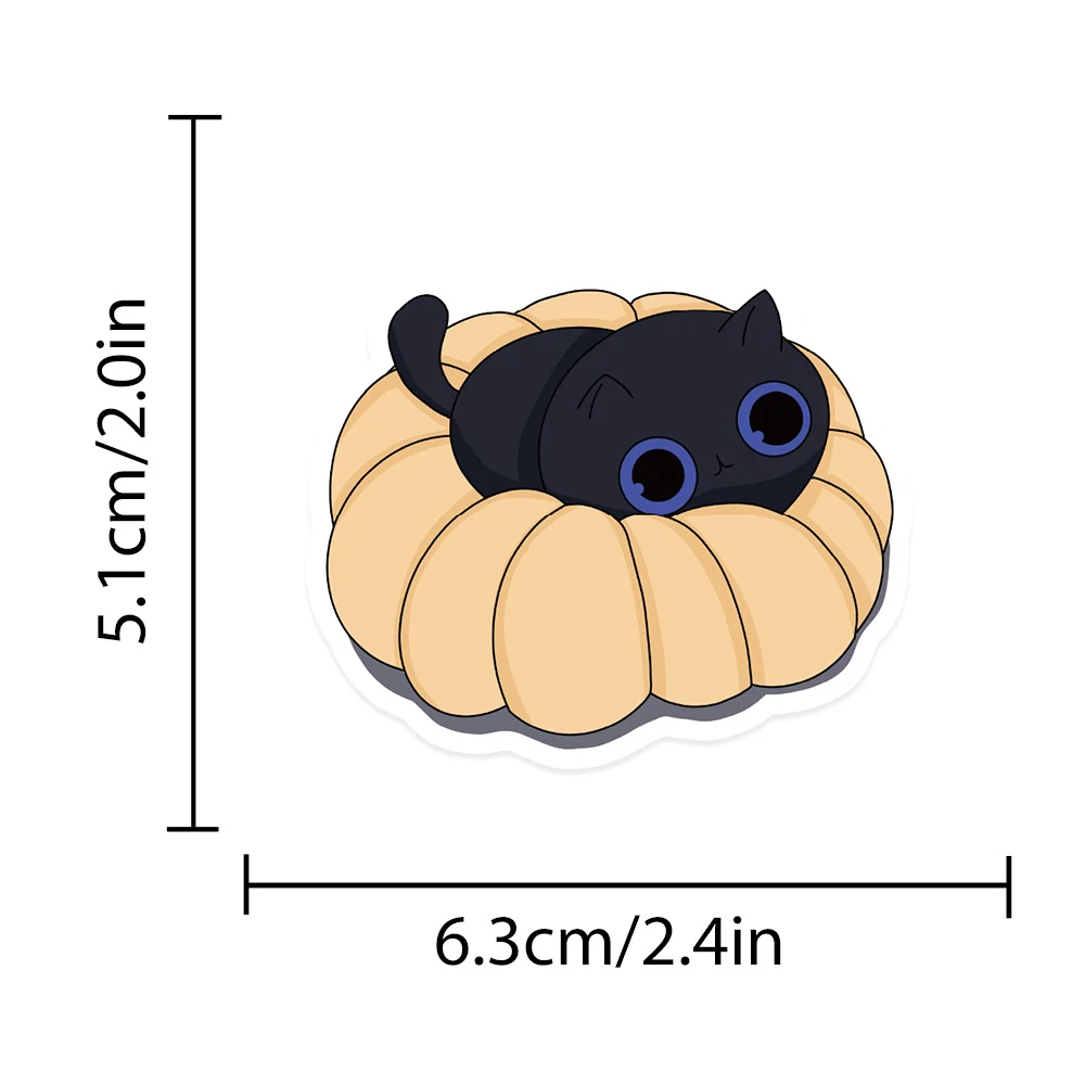 10/30/50 Stück lustige süße Katze Versteckspiel Aufkleber Cartoon Aufkleber DIY Notebook Handy Gepäck Gitarre Kawaii Aufkleber für Kinder Spielzeug