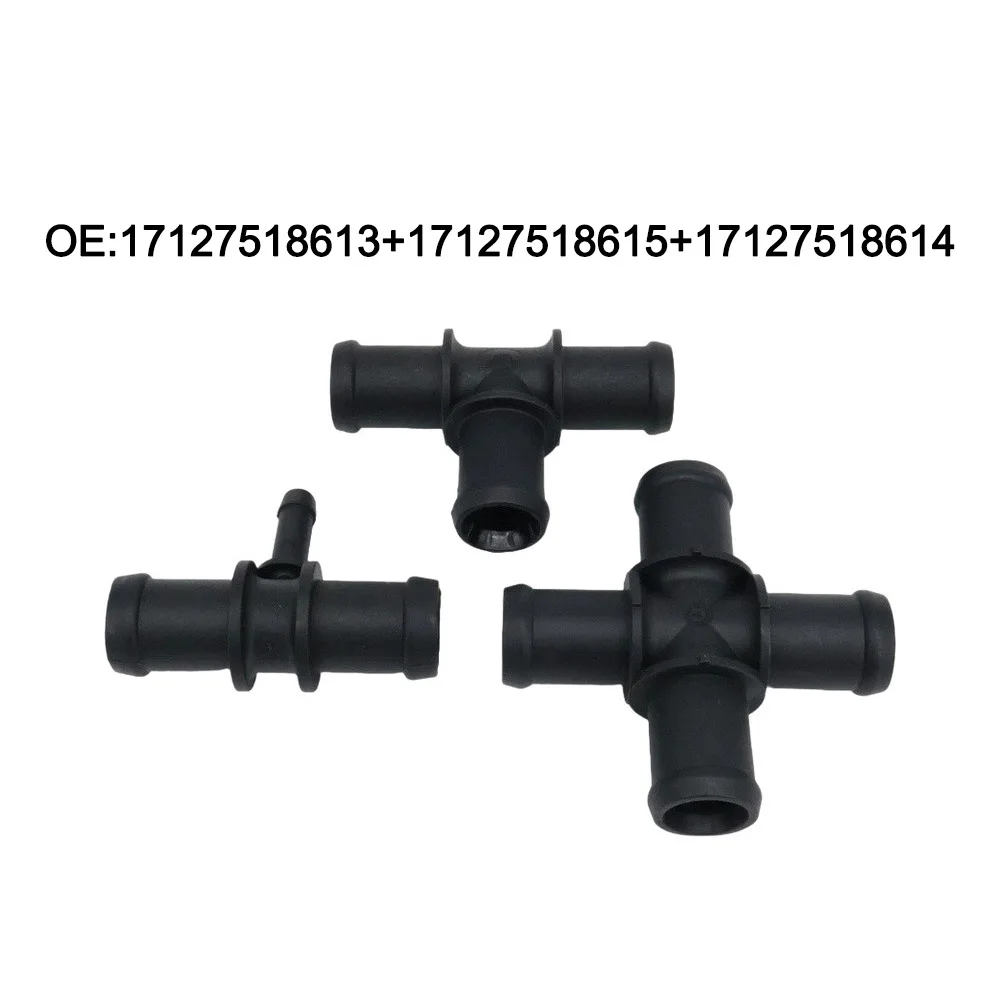 Coolant Heater Hose Connector For BMW For Mini For Cooper S For R52 R53 2002-2006 17127518613 17127518615 17127518614 Plastic