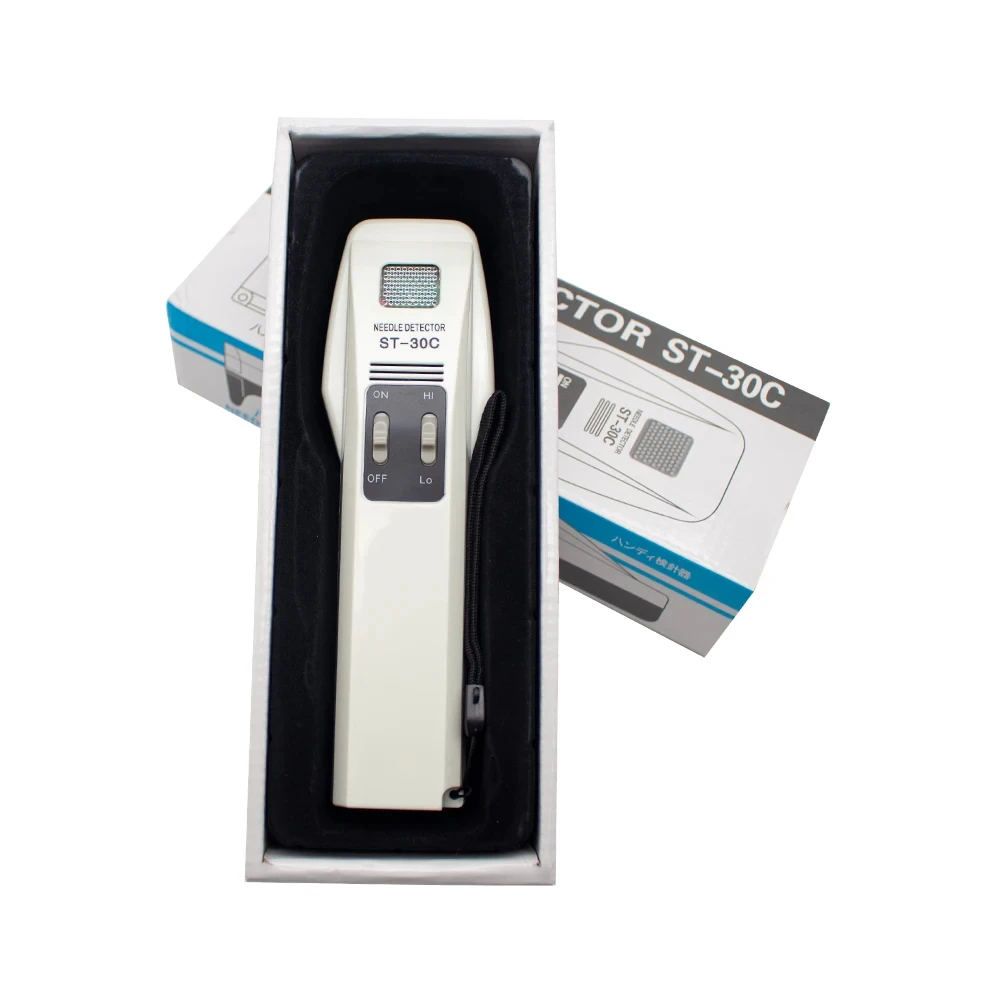 

Hand-Held Needle Detecting Device ST-30C – High Precision Food Safe Metal Detector Scanner