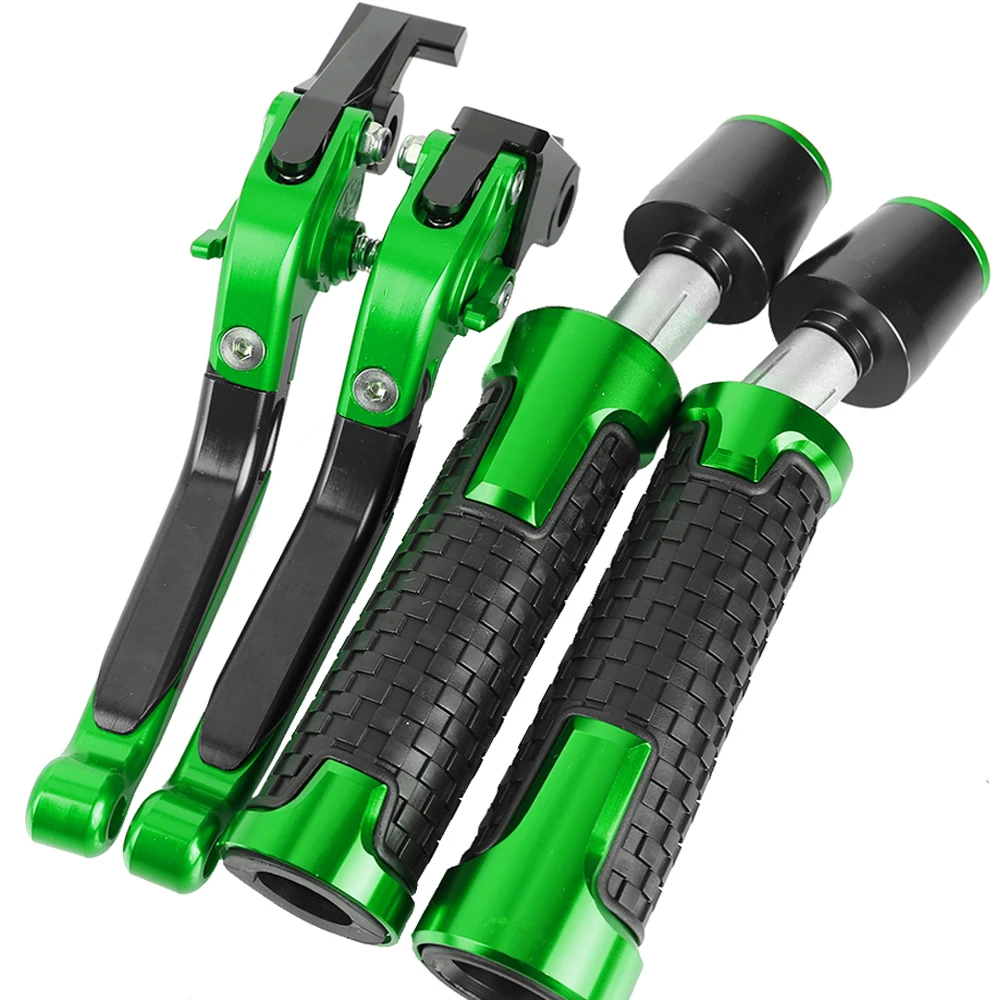 

For KAWASAKI ZX9R ZX-9R ZX 9R 2000-2003 2002 2001 Motorcycle Accessories Adjustable Brake Clutch Levers Handlebar Hand Grips End