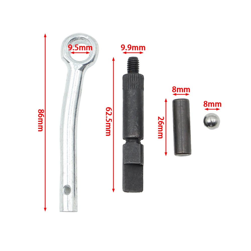 Clutch Repair Kit 2 Stroke Engine Parts Including Camshaft Shifting Rod Clutch Arm For 48cc 50cc 66cc 80cc Motorized Bicycle