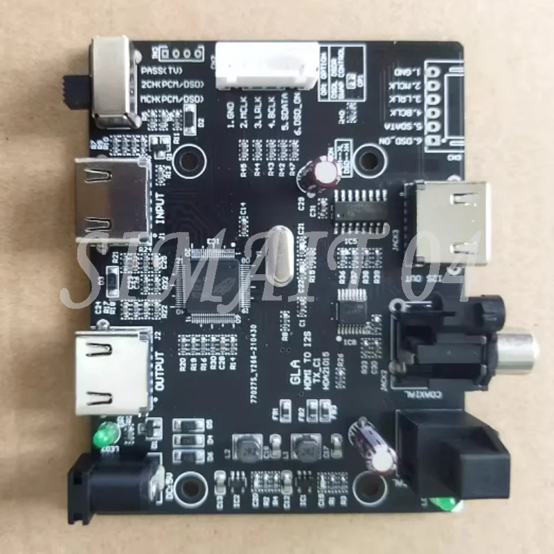 HDMI Digital Interface Separates and Extracts Audio I2S/DSD/Optical/Coaxial HDMI to I2S/IIS