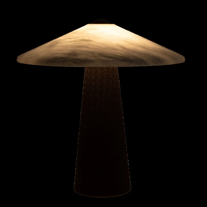 

Japanese-style wabi-**** wind floor lamp retro American living room bedroom study vertical lamp French medieval high-end desk