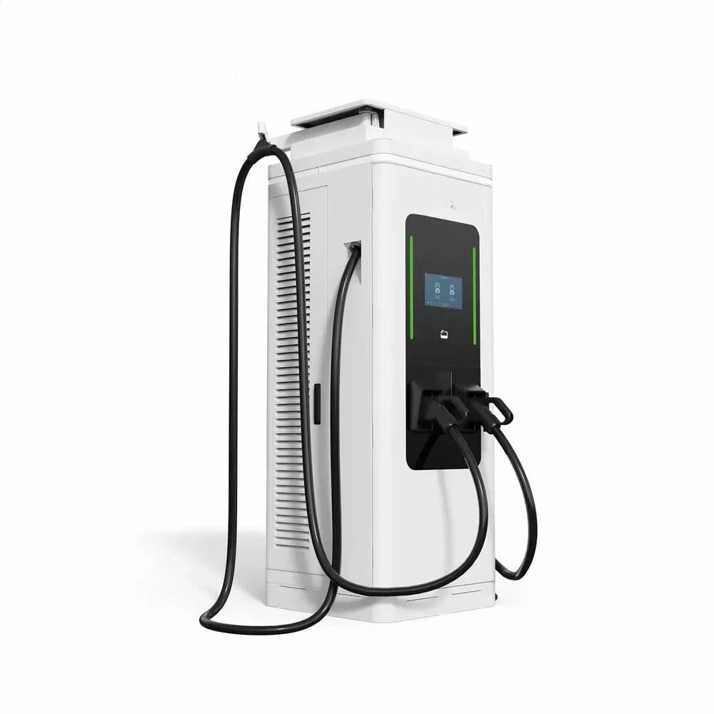 60KW to 240KW New DC EV Charger Station Ethernet/4G/WiF APP Control Floor Mounted DC Electric Car Charging Piles IP55