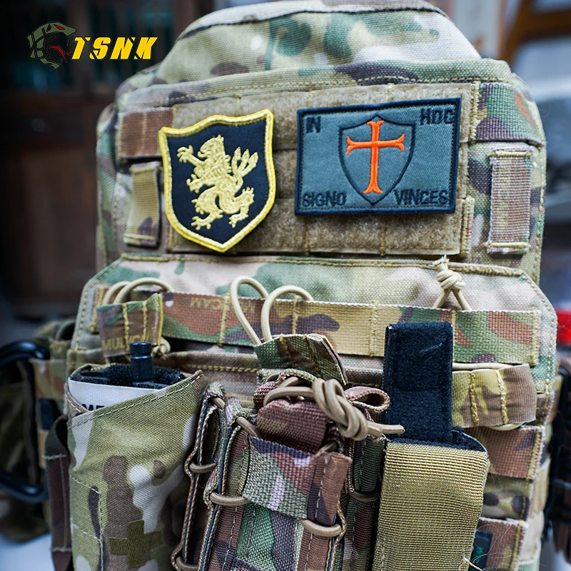 TSNK gear Embroidery Patch Tactical Badge 